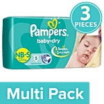 Pampers  Baby Dry Small - 5 Diapers 3x5 pcs Multipack