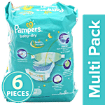 Pampers  Baby Dry Small - 11 Diapers 6x11 pcs Multipack