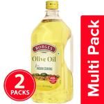 BORGES Olive Oil For Indian Cooking - Frying & Baking 2x2 L Multipack