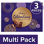 Cadbury Celebrations Chocolate Gift Pack - Assorted, Premium 3X281 g Multipack
