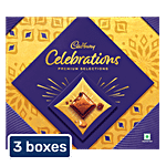 Cadbury Celebrations Premium Selections Assorted Chocolate Gift Pack 3x247 g (Multipack)