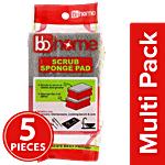 BB Home Scrub Sponge Pad 5x2 pcs Multipack