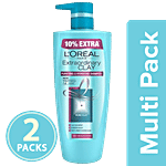 Loreal Paris Extraordinary Clay - Purifying & Hydrating Shampoo 2x640 ml Multipack