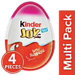 Kinder Joy For Girls - With Surprise 4x20 g Multipack
