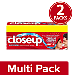 Close Up Everfresh+ Anti-Germ Gel Toothpaste - Red Hot, Save Rs. 20/- 2x(2x150 g) Multipack