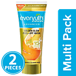 Everyuth Naturals Advanced Golden Glow Peel-off Mask 2x90 g Multipack