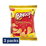 Bingo! Original Style Chilli Sprinkled Potato Chips 3x21 g (Multipack)