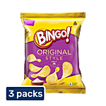 Bingo! Original Style Salt Sprinkled Potato Chips 3x21 g Multipack
