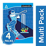 Classmate Notebook - King Size, Unruled 4x172 Pages Multipack