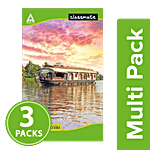 Classmate Notebook - Ruled, Long, Single Line 3x172 Pages Multipack
