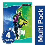 Classmate Notebook - A4, Long, Unruled 4x240 Pages Multipack