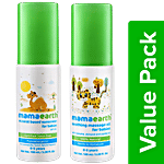 Mamaearth Baby Oil - Soothing Massage + Baby Lotion - Sunscreen, 0-5 years (100 ml each) Combo 2 Pcs