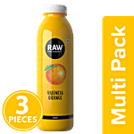 Raw Pressery Cold Extracted Juice - Valencia Orange 3x1 L Multipack
