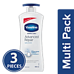 Vaseline Derma Care Advanced Repair Body Lotion 3x400 ml Multipack