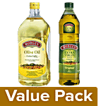 BORGES Extra Virgin Olive Oil 1L + Olive Oil - Extra Light 2L Combo 2 Items
