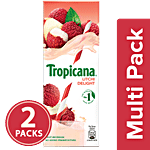 Tropicana Delight Fruit Juice - Litchi 2x200 ml Multipack