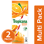 Tropicana Delight Fruit Juice - Orange 2x200 ml Multipack