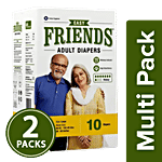 Friends Easy Adult Diaper - Large 2 x 10's pack Multipack