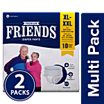Friends Pullup Pant Style Adult Diapers - XL-XXL 2 x 10's pack Multipack