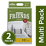 Friends Ultra Thin Underpads Classic - 60X90 mm 2 x 10's pack Multipack