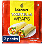 Habanero Tortilla Wraps 3x330 g (Multipack)