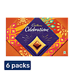 Cadbury Celebrations Assorted Chocolate Gift Pack 6x154.2 g (Multipack)