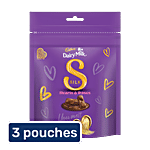 Cadbury Dairy Milk Silk Home Treats Valentine's Gift Pack Chocolate Bar 3x135 g (Multipack)