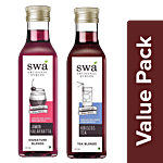 Swa Artisanal Syrups Gin Cocktail Mixers - 100% Natural Combo 2 Items