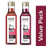 Swa Artisanal Syrups Tequilla Cocktail Mixers - 100% Natural Combo 2 Items