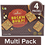 Haldiram's Besan Burfi 4 x 400 g Multipack