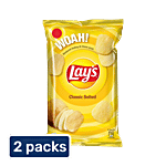 Lay's Classic Salted Potato Chips 2 x 82 g Multipack