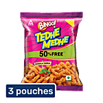 Bingo! Tedhe Medhe Masala Tadka 3x38 g (Multipack)