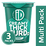 iD Creamy Thick Curd 3x200 g Multipack