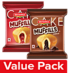 Britannia Choco Muffills 2x35g + Strawberry Muffils 2x35g Combo 2 Items