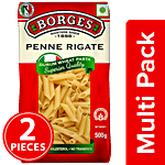 BORGES Durum Wheat Pasta - Penne Rigate 2x500 g Multipack