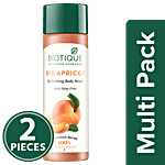 BIOTIQUE Bio Apricot - Refreshing Body Wash 2x190 ml Multipack