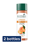 BIOTIQUE Bio Apricot - Refreshing Body Wash 2x190 ml Multipack