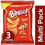 Bingo Potato Chips - Tomato 3x52 g Multipack