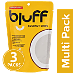 BLUFF Coconut Chips - Pepper Power 3x30 g Multipack