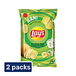Lay's American Style Cream & Onion Flavour Potato Chips 2x143 g Multipack