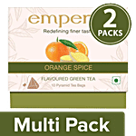 Emperia Orange Spice Green Tea 2x20 g (10 Bags X 2g each)