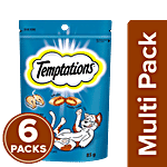 Temptations Cat Treat - Savoury Salmon Flavour 6x85 g Multipack