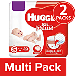 Huggies Dry Pants Diapers - Small Size 2x20's pack (Multipack)