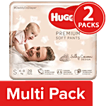Huggies Premium Soft Diaper Pants - Small Size 2x28 pcs (Multipack)