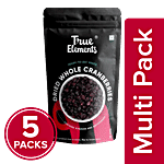 True Elements Dried Whole Cranberries 5x30 g Multipack