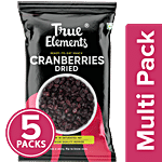 True Elements Dried Cranberries 5 x 20 g Multipack