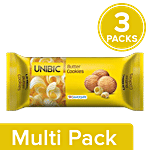 Unibic Butter Cookies 3x75 g Pouch Multipack