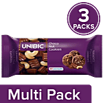 Unibic Choco Nut Cookies 3x75 g Carton Multipack