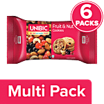 Unibic Fruit & Nut Cookies 6x67.5 g (Multipack)
