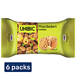 Unibic Cookies - Pista Badam 6x67.5 g (Multipack)